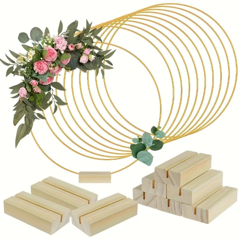 Centre de Table Cercle Mariage Design