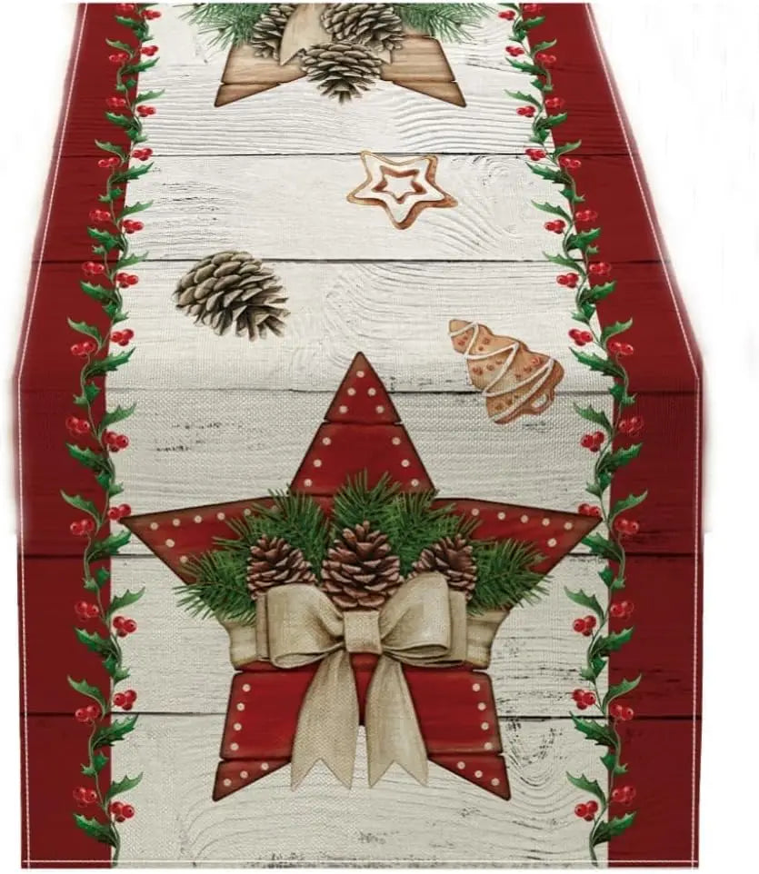Chemin de Table Noël Etoile