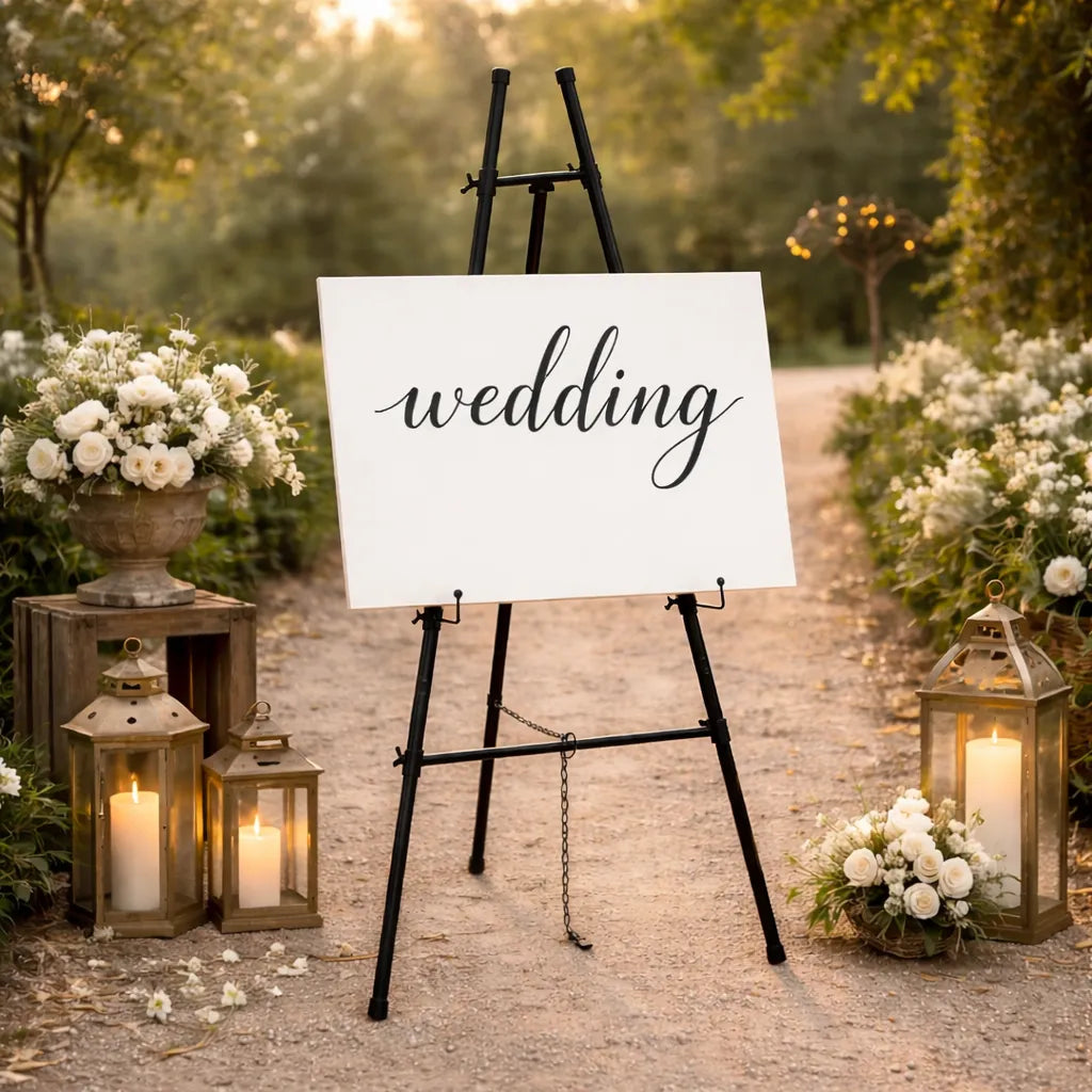 Chevalet Fer Forgé Mariage