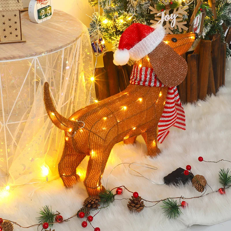 Chien De Noël Teckel de qualité