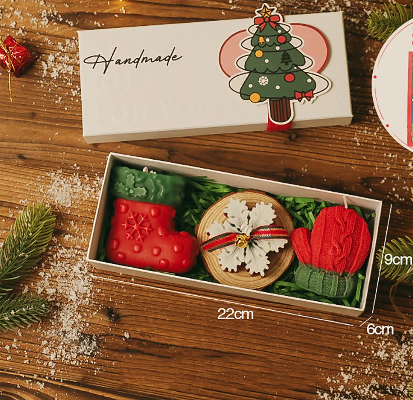 Coffret de Bougies Parfumées Noël
