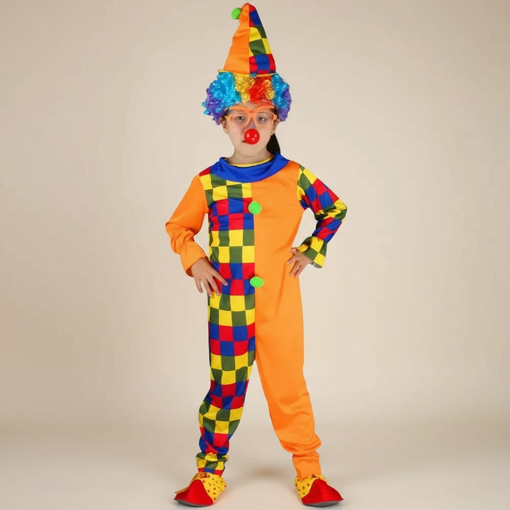 Combinaison Clown Orange