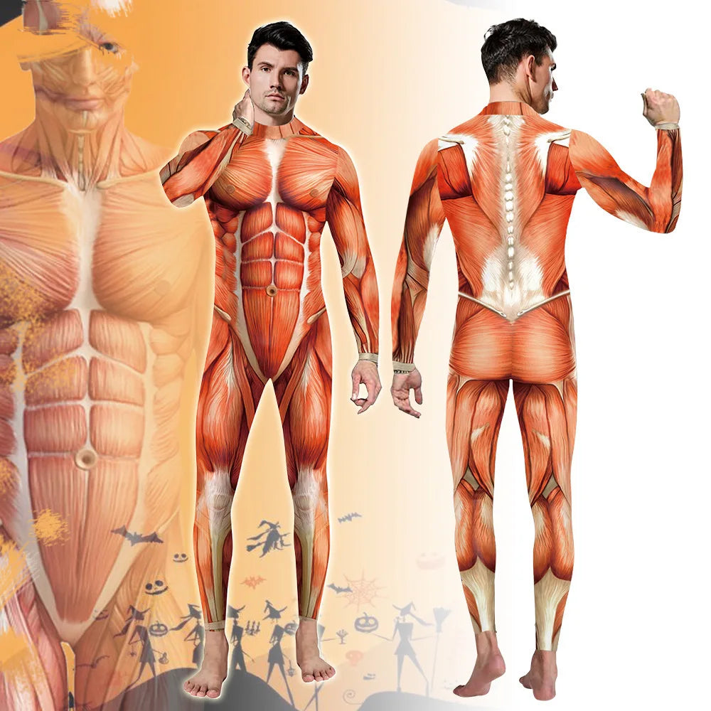 Combinaison Homme Musclé Confortable 