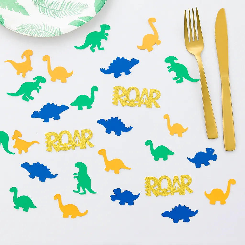 Confettis Anniversaire Dinosaure