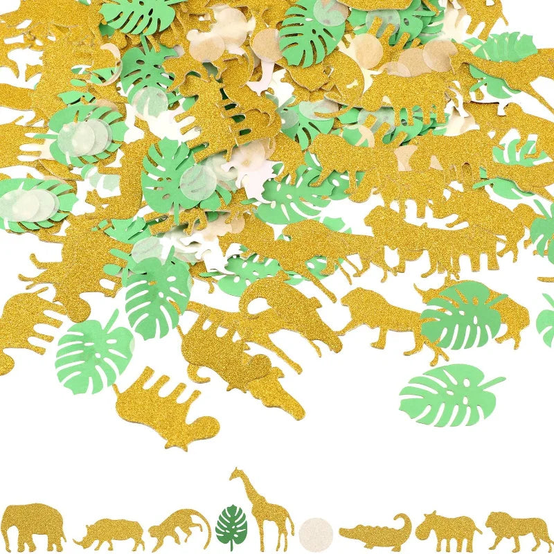Confettis Anniversaire Jungle Original