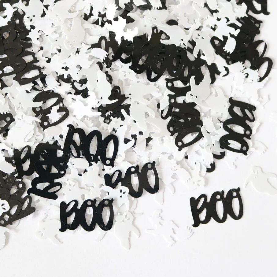Confettis Halloween BOO Unique