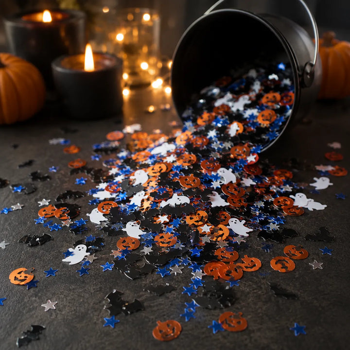 Confettis Halloween Colorés 