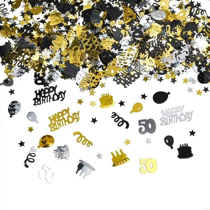 Confettis Happy Birthday 50th Classe
