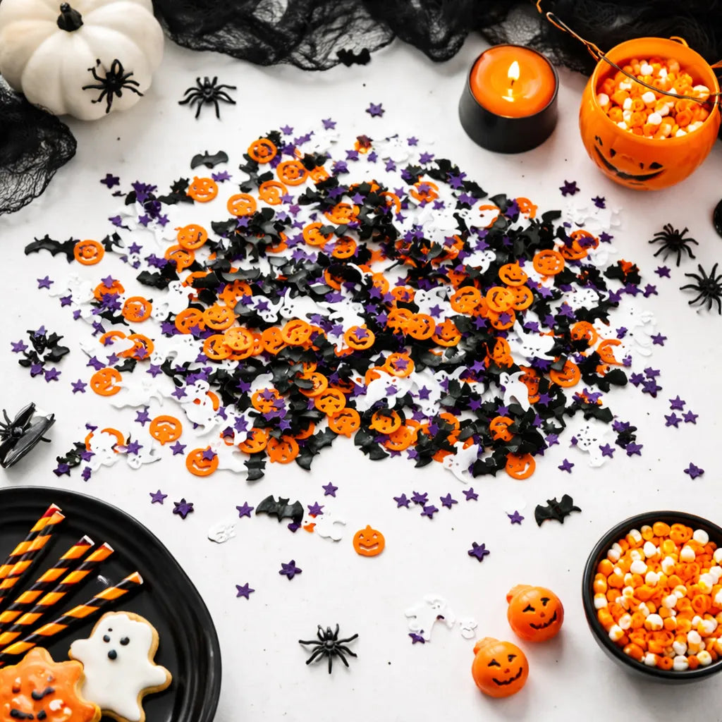 Confettis Motifs Halloween