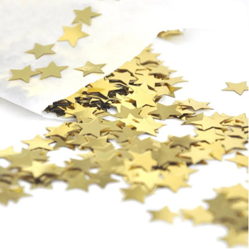 Confettis de Table Etoiles Or