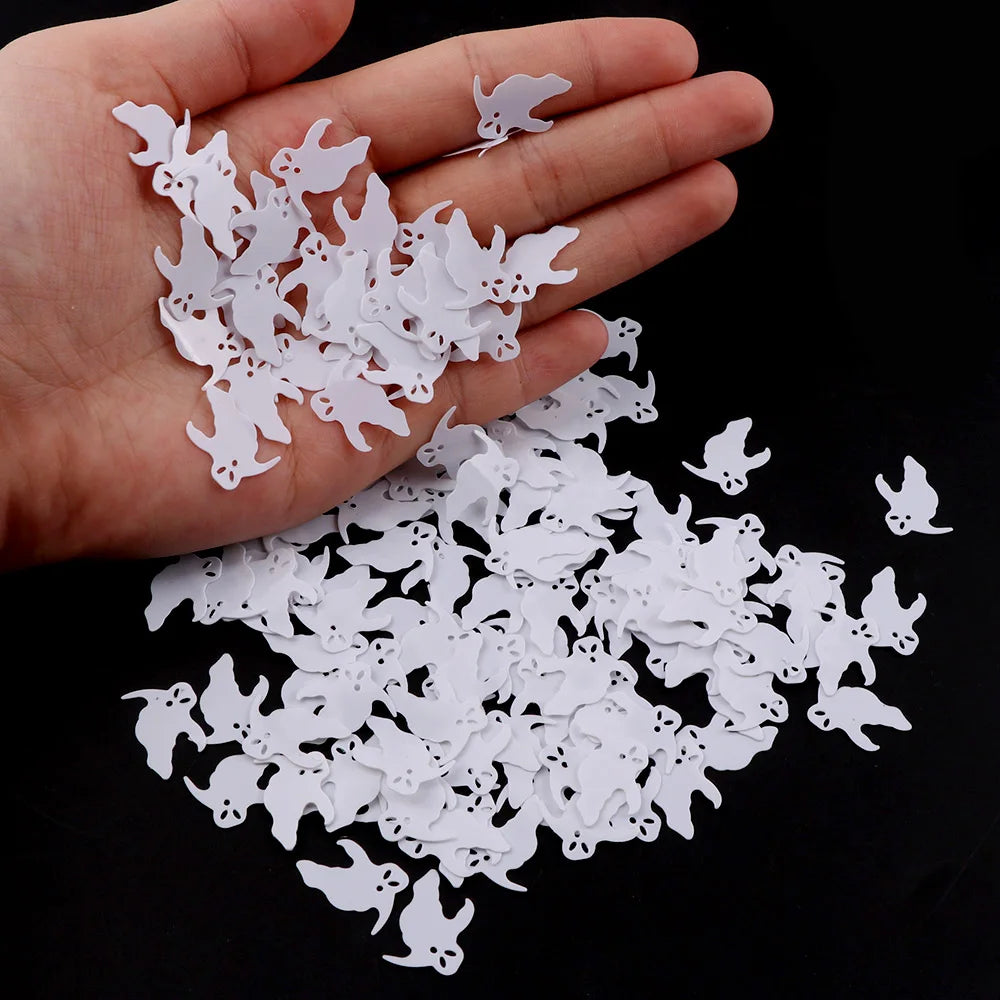 Confettis de Table Fantôme Blanc Magique
