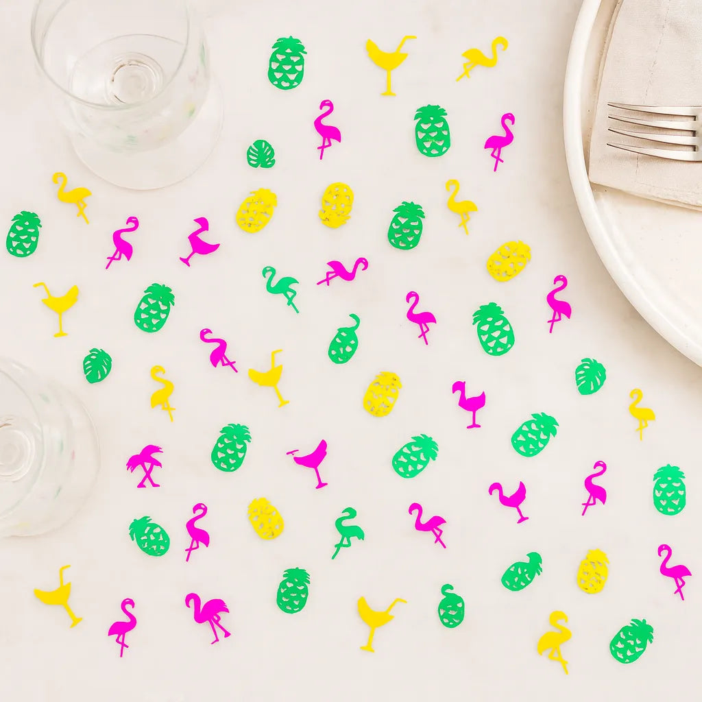 Confettis de Table Hawaiens