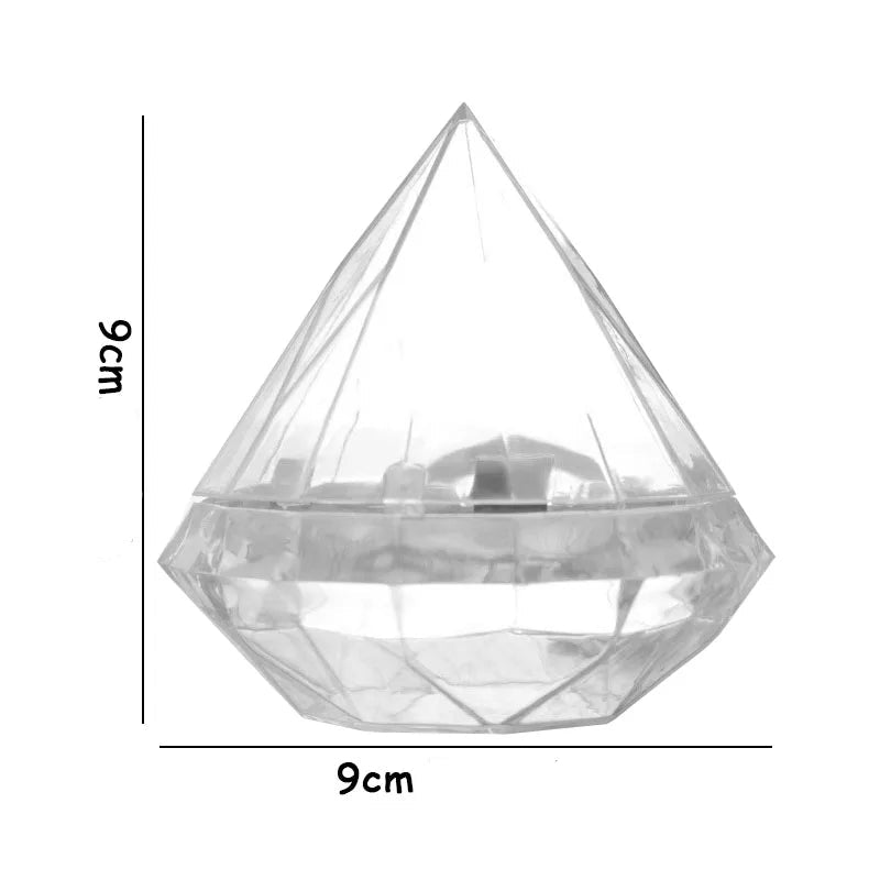 Contenant à Dragées Diamant moderne