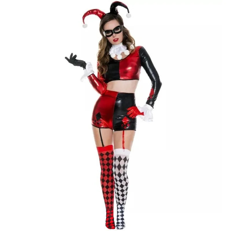 Costume Clown Arlequin Sexy Femme Original