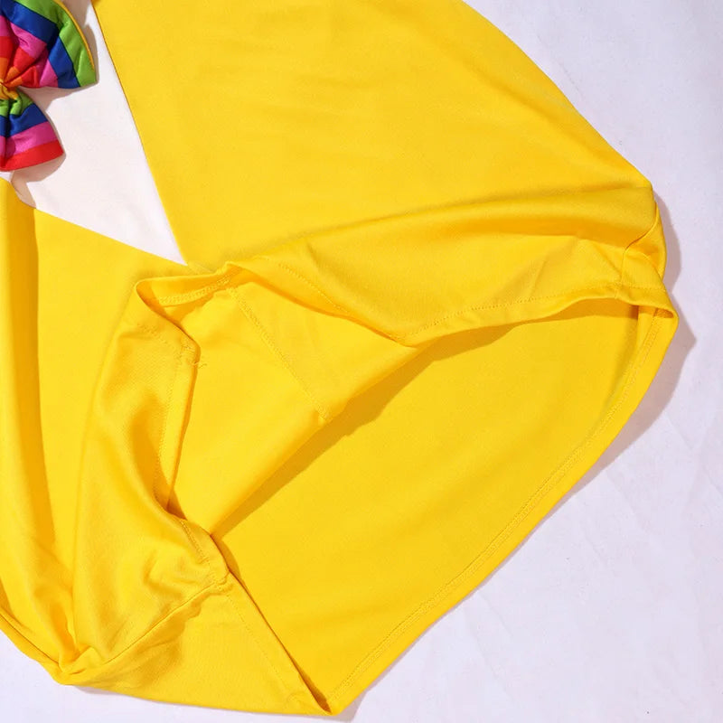 Costume Clown Enfant à Carreaux Pantalon