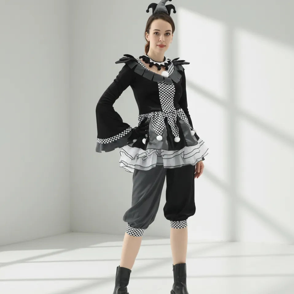 Costume Clown Maléfique Noir