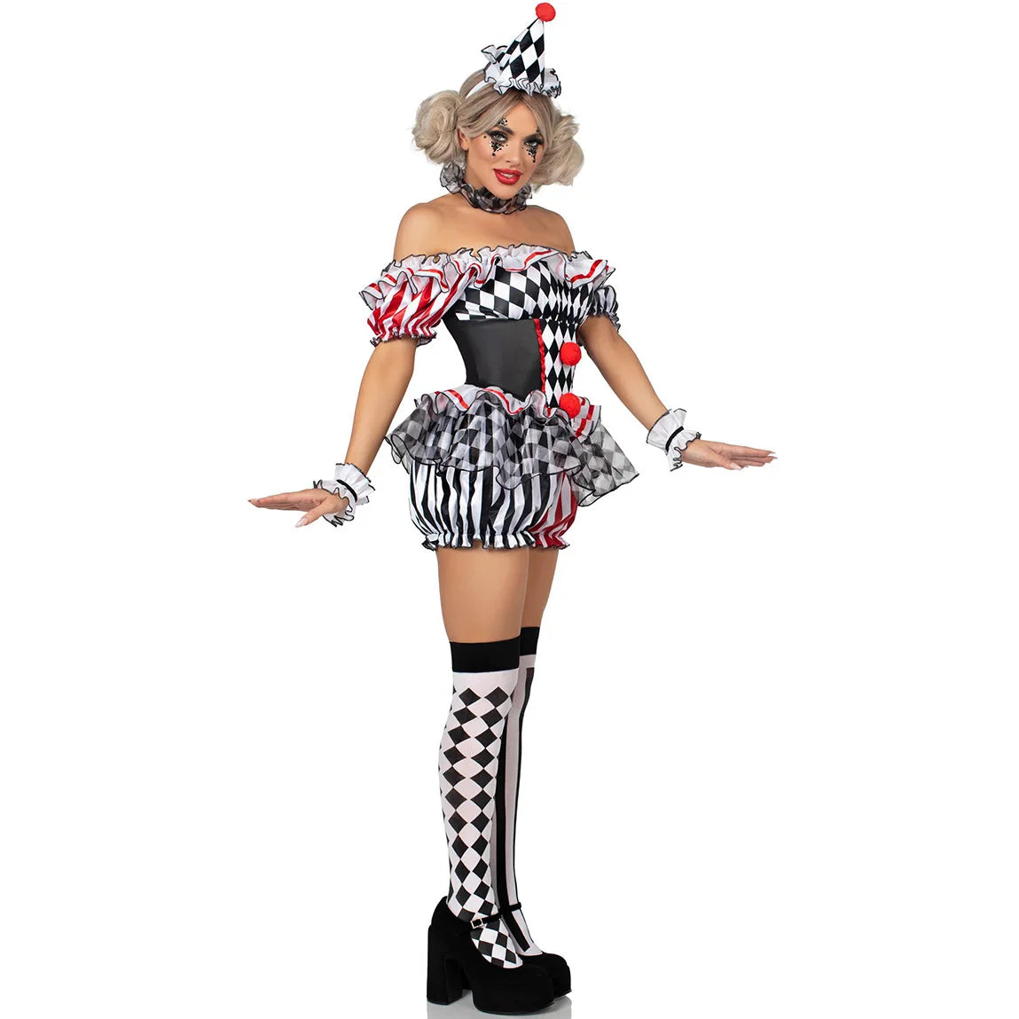Costume Clown Sexy Femme