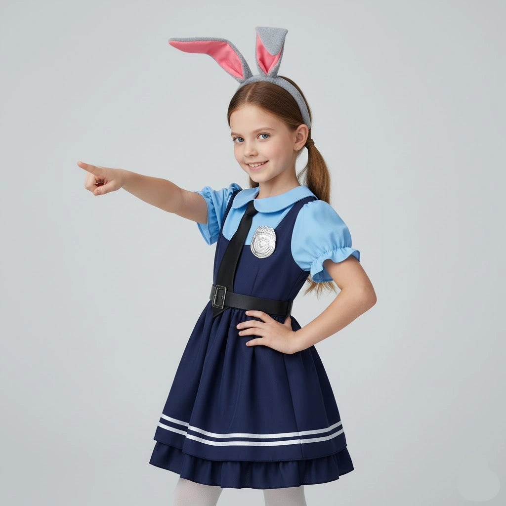 Costume Cosplay Policière Original