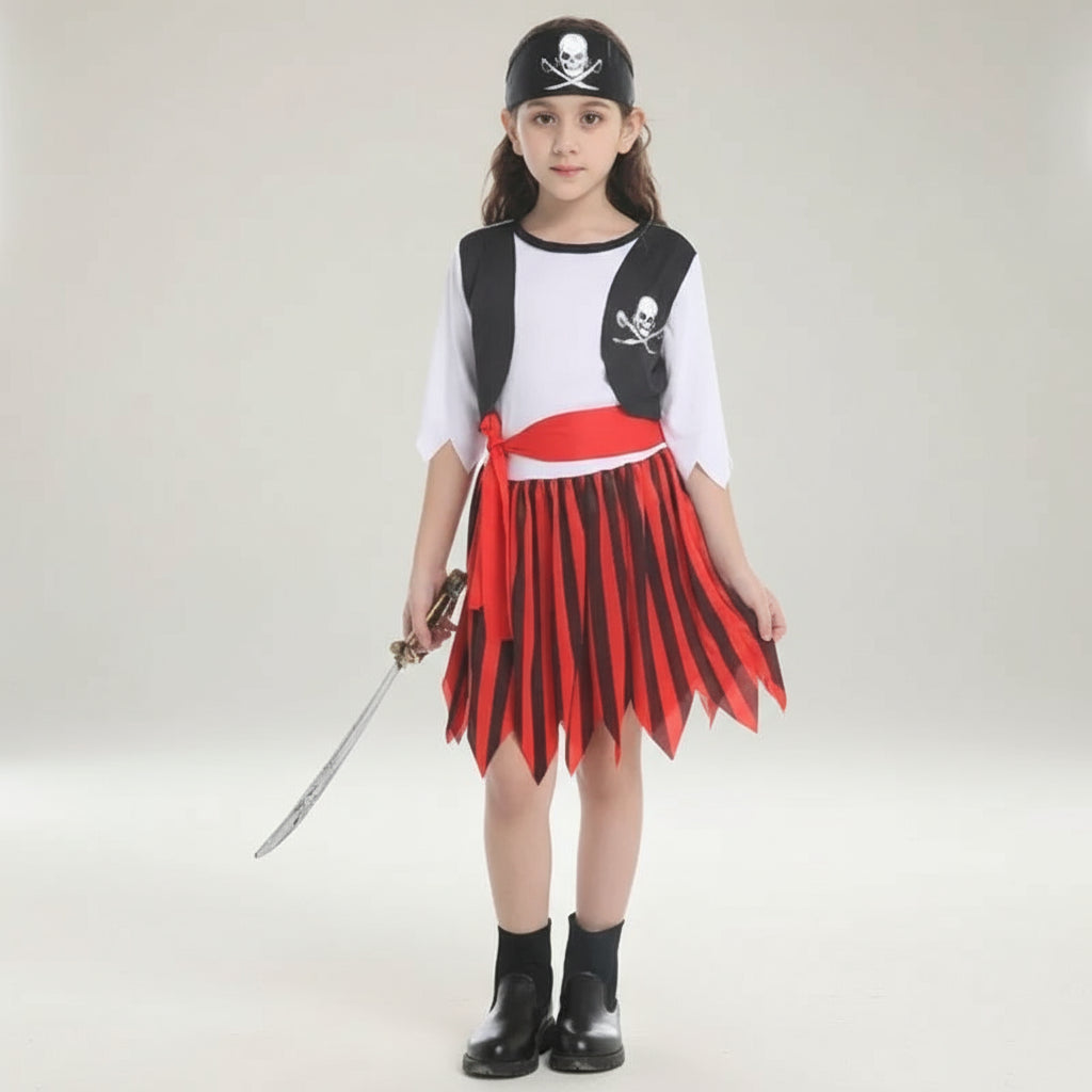 Costume Fille Pirate léger