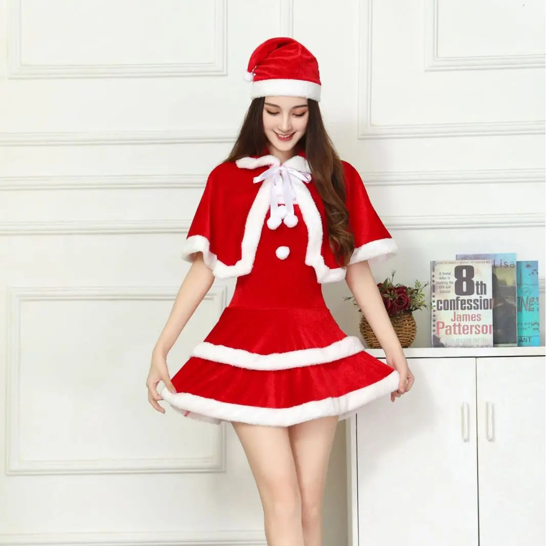 Costume Mère Noël à Cape Stylée