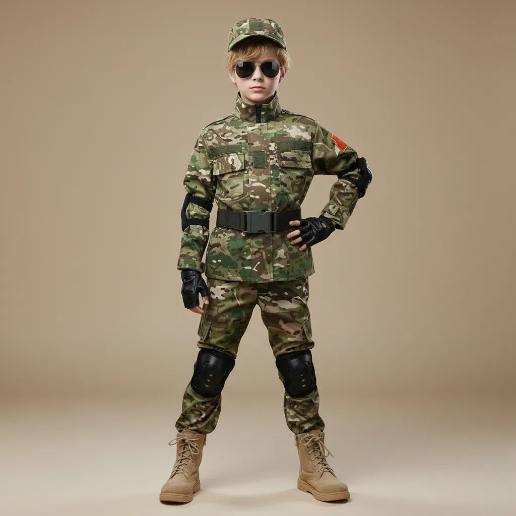 Costume Militaire Enfant Complet