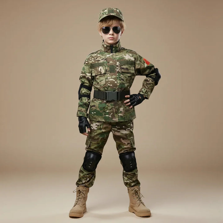 Costume Militaire Enfant Complet