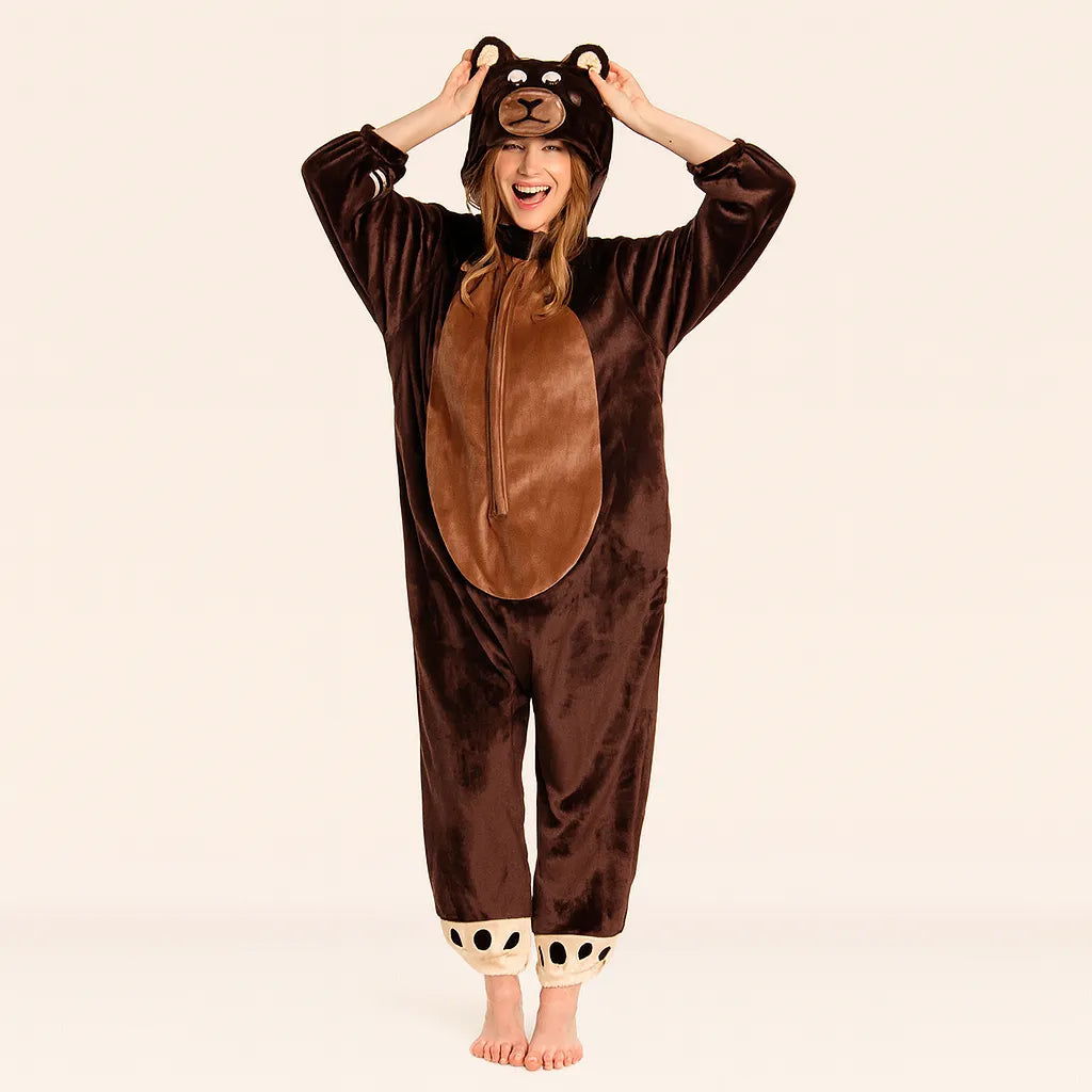 Costume Ours Brun Adulte