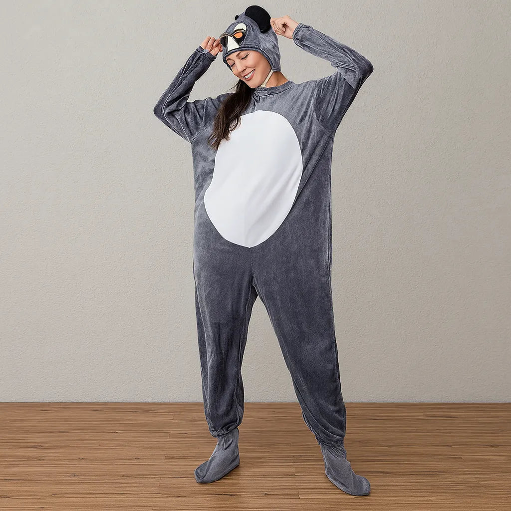 Costume Ours Gris Adulte