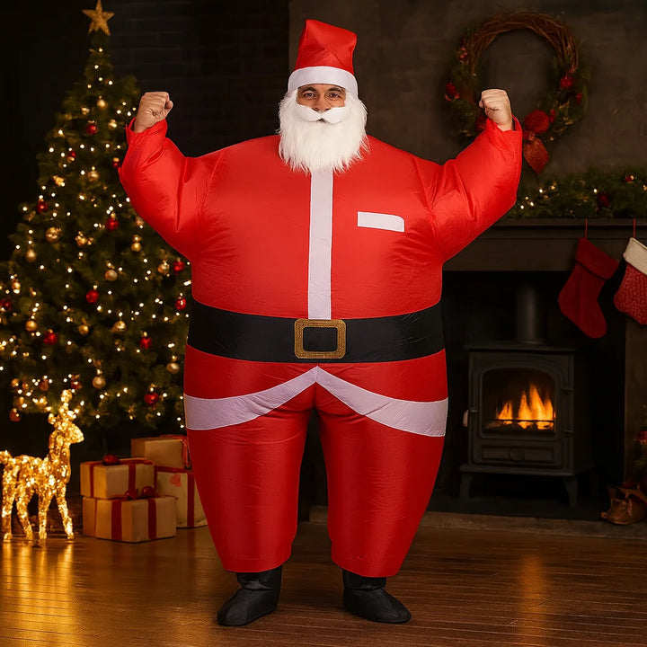 Costume Père Noël Ludique Gonflable