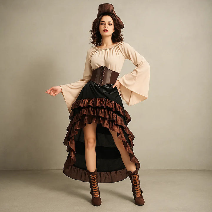 Costume Pirate Femme Elégant