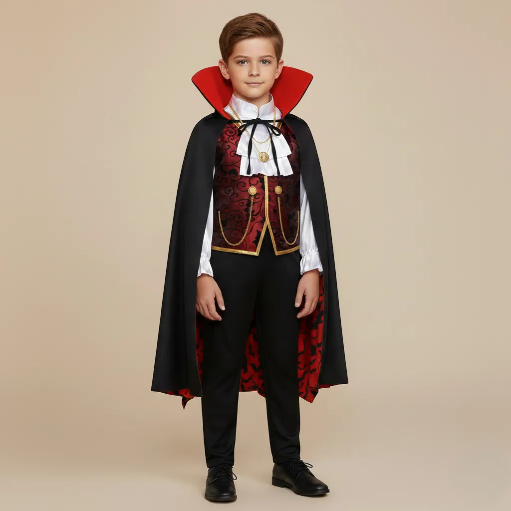 Costume Vampire Enfant Raffiné