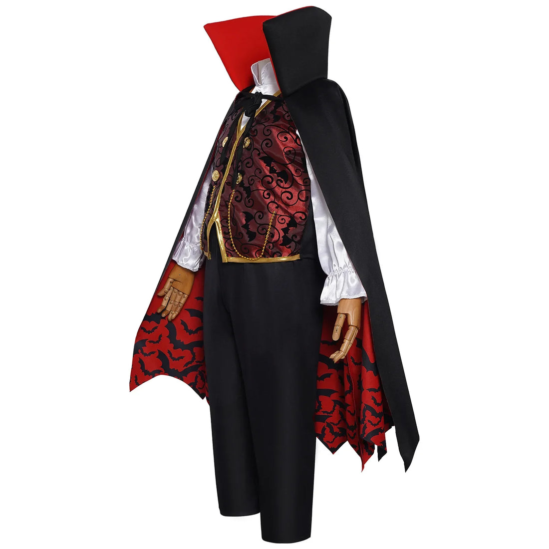 Costume Vampire Enfant Raffiné Design