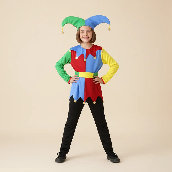 Costume de Clown Cirque Coloré