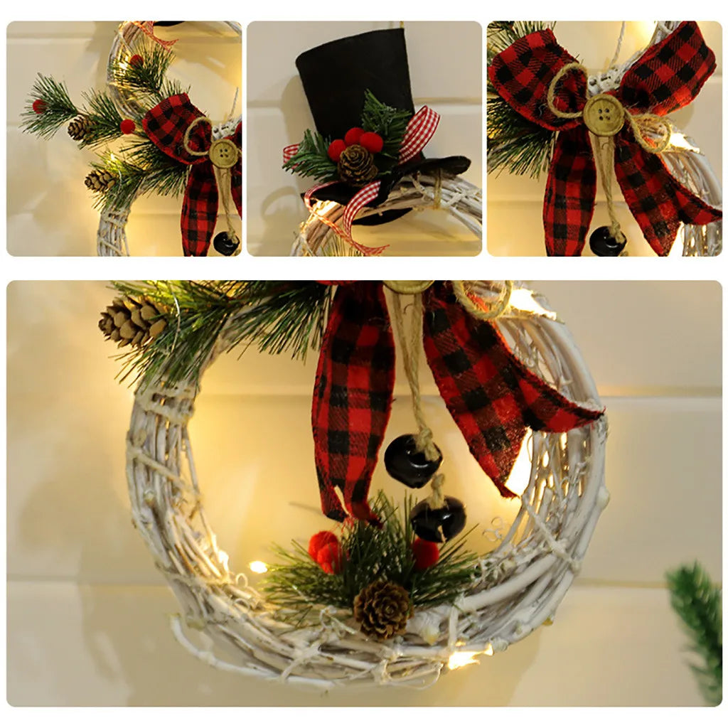 Couronne Bonhomme de Neige Originale Unique