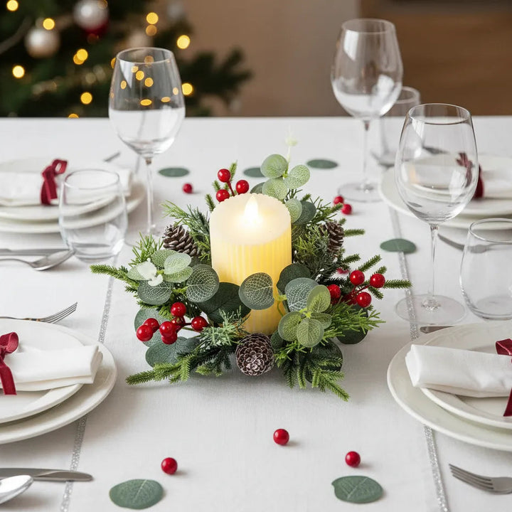 Couronne Bougeoir Déco Table