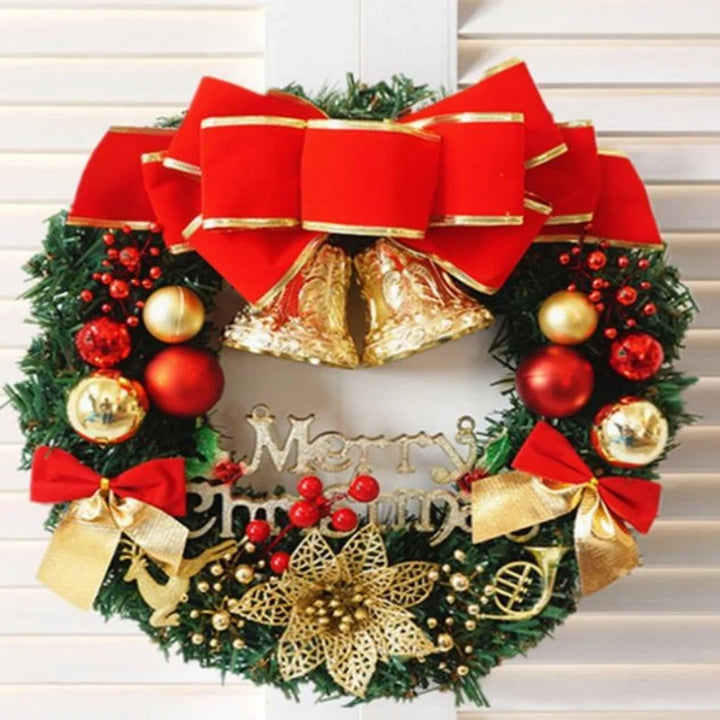 Couronne de Noël Classique Design