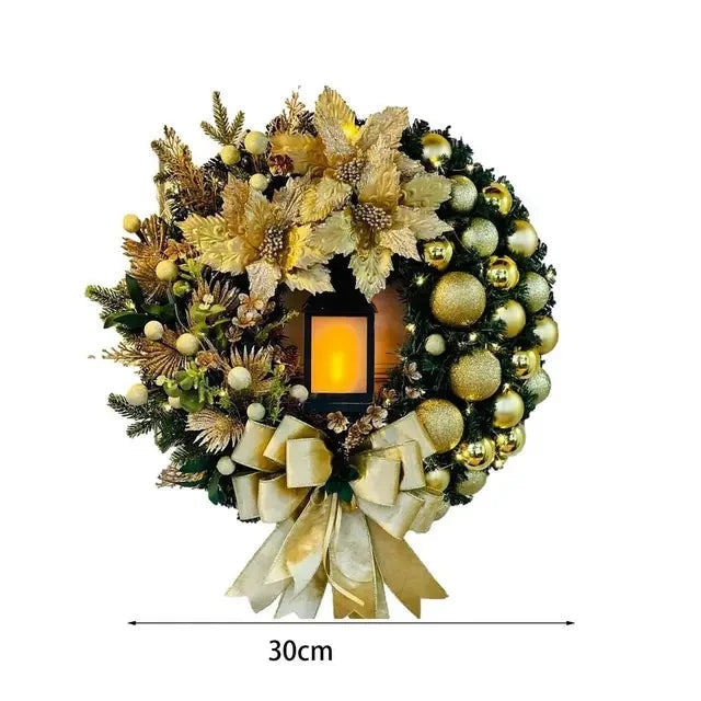 Couronne de Noël Or 1