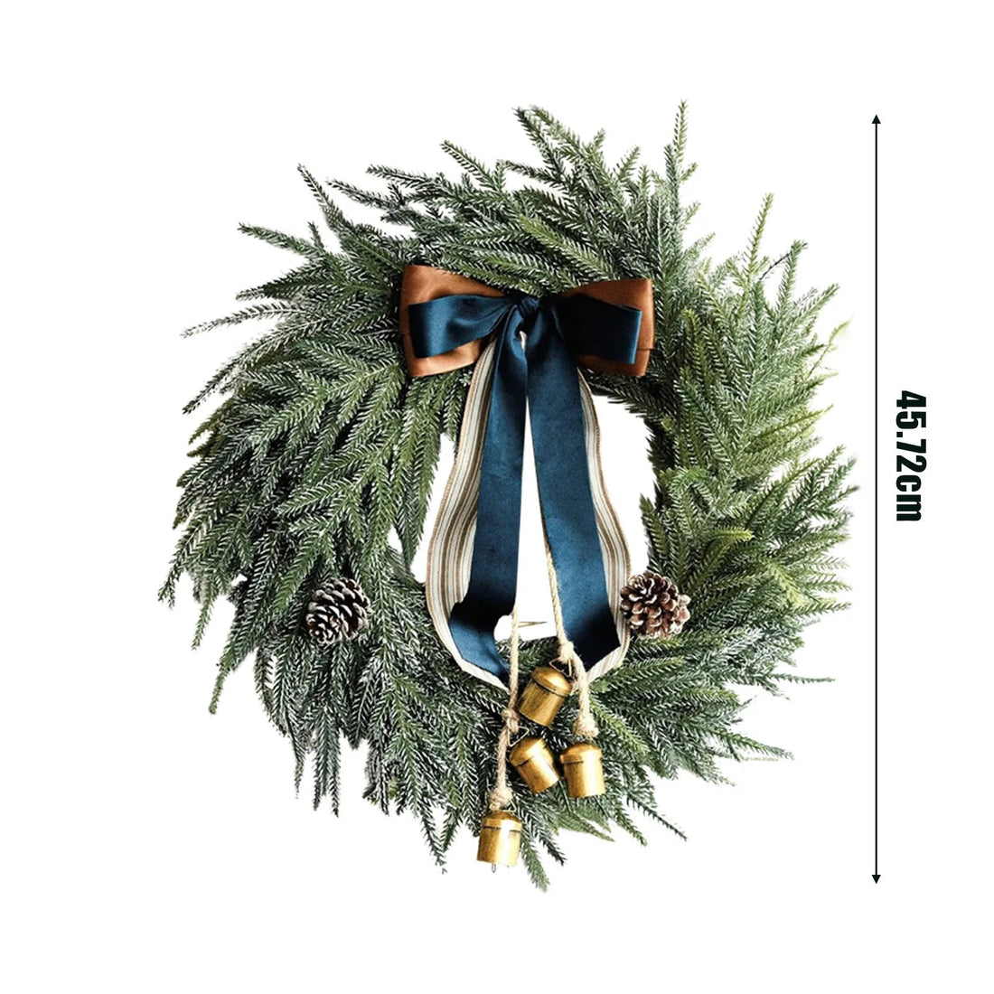Couronne de Noël Style Nordique