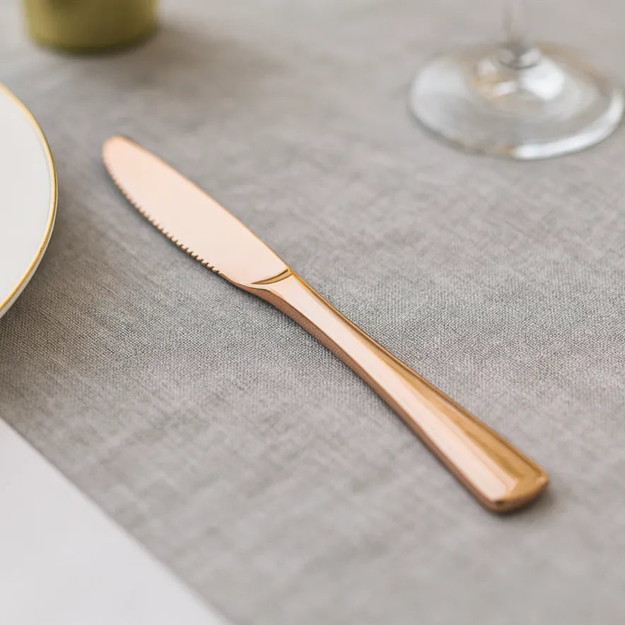 Couteaux Anniversaire Rose Gold 1