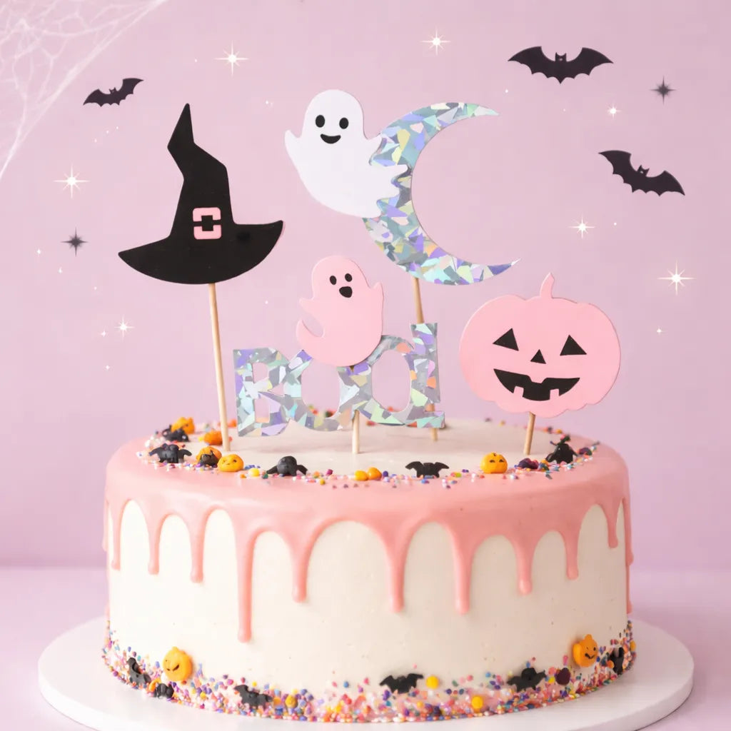 Déco Gâteau Halloween Girly