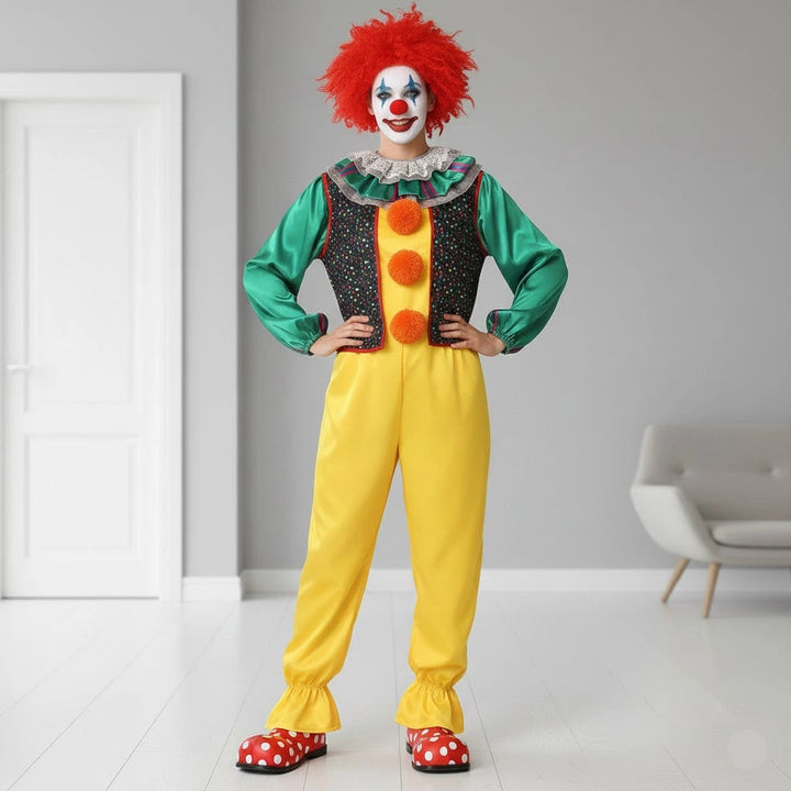 Déguisement Clown Vintage Effrayant.