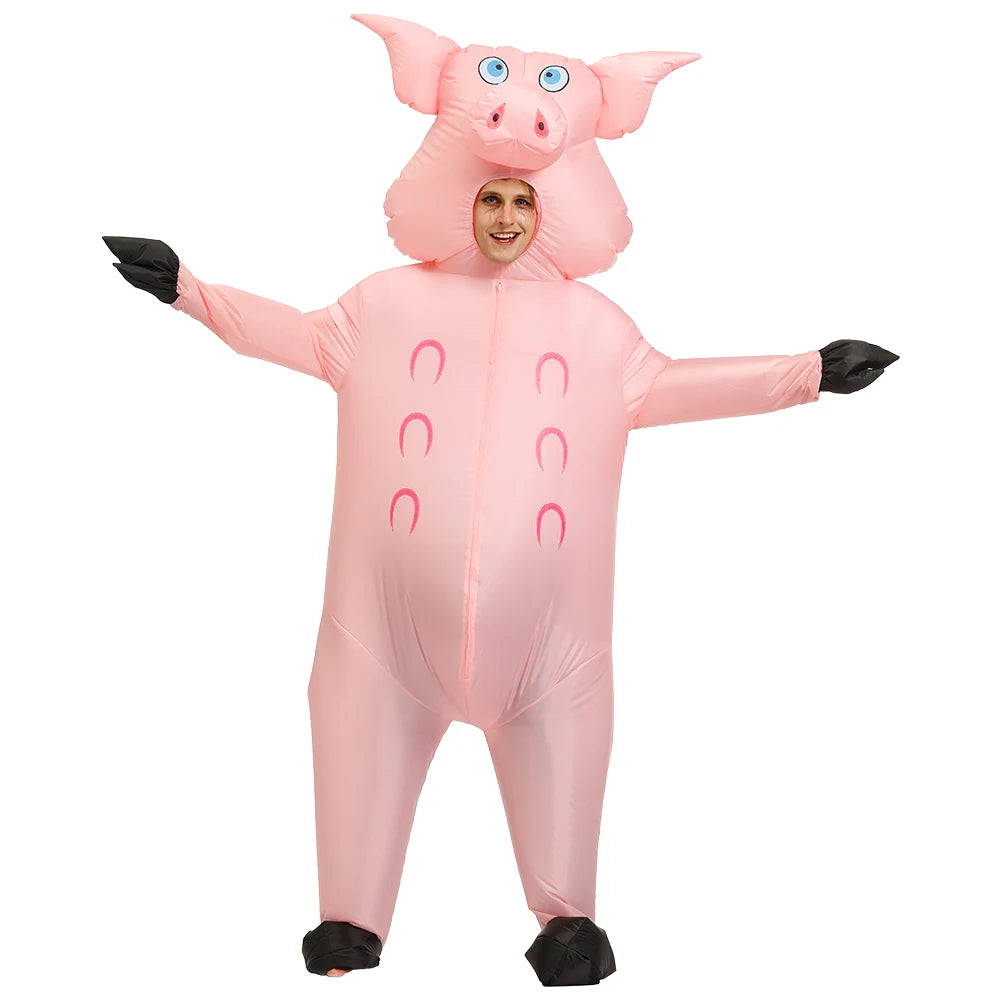Déguisement Cochon Adulte Rose
