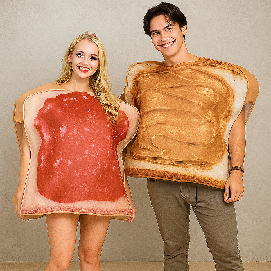 Déguisement Couple Toast style