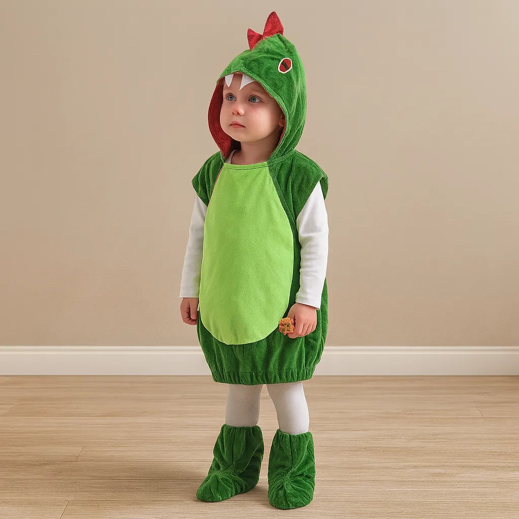 Déguisement Dinosaure Vert Enfant 