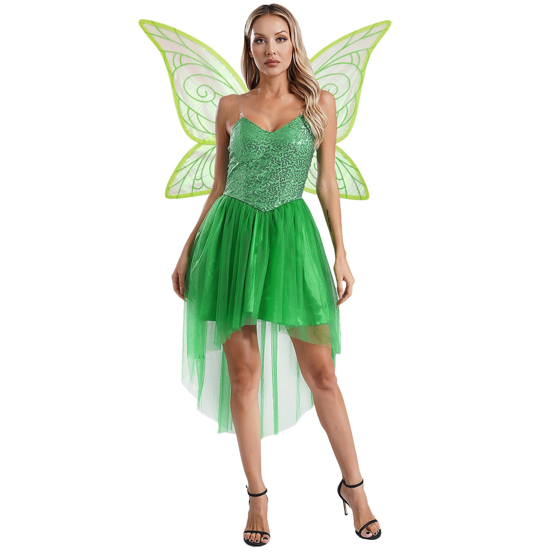 Déguisement Fée Vert Unique