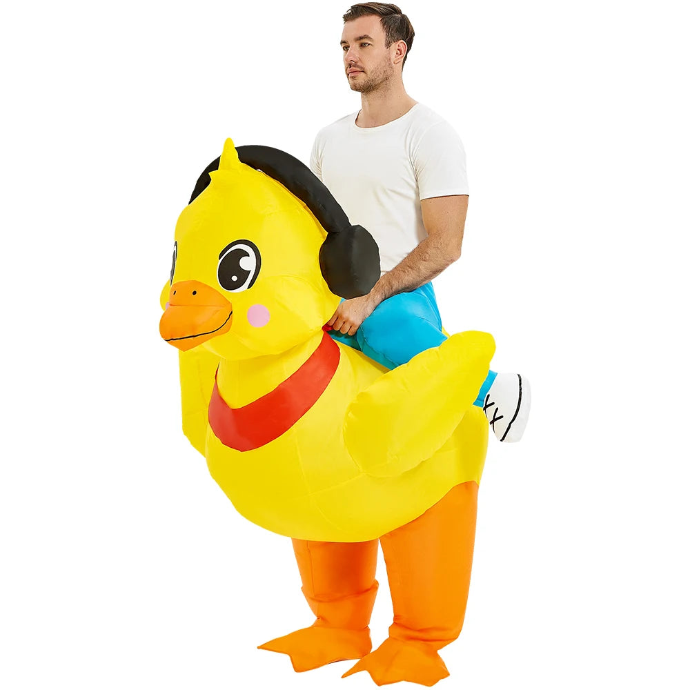 Déguisement Gonflable à Dos de Canard Flexible 