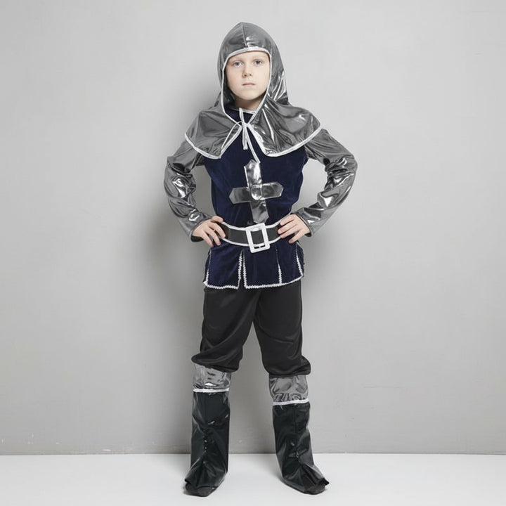 Déguisement Noir Chevalier Garçon 