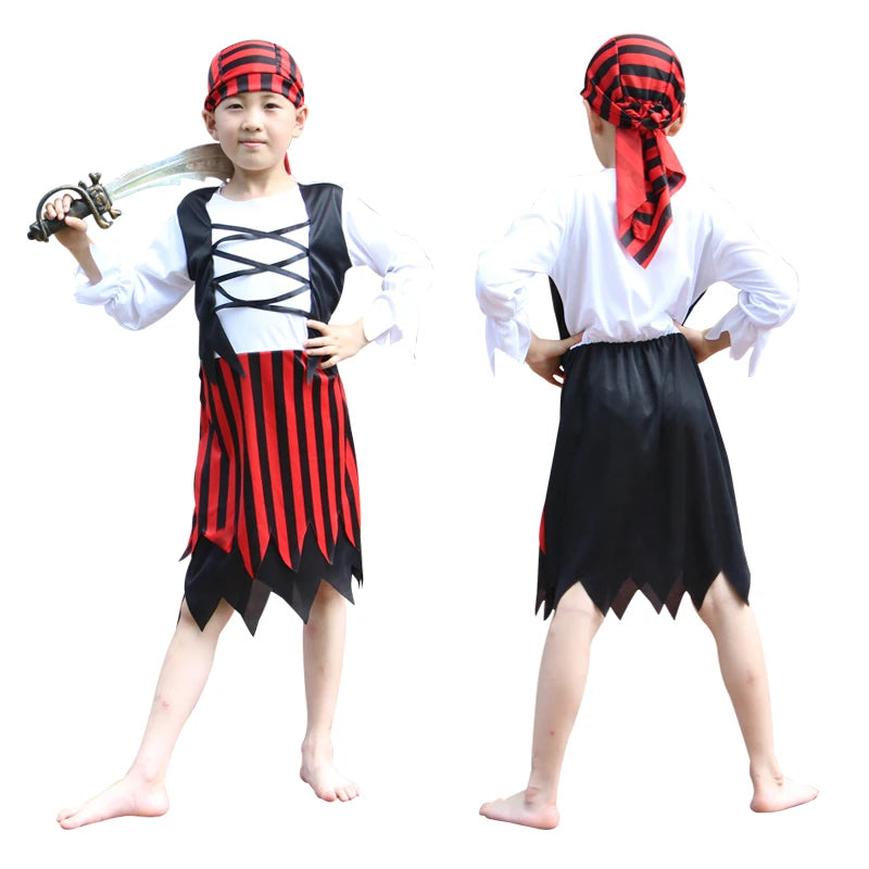 Déguisement Pirate À Rayures stylé