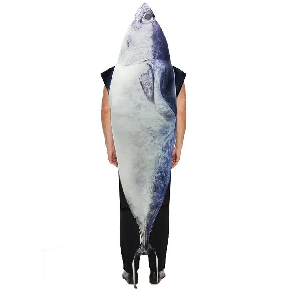 Déguisement Poisson Drôle Dos