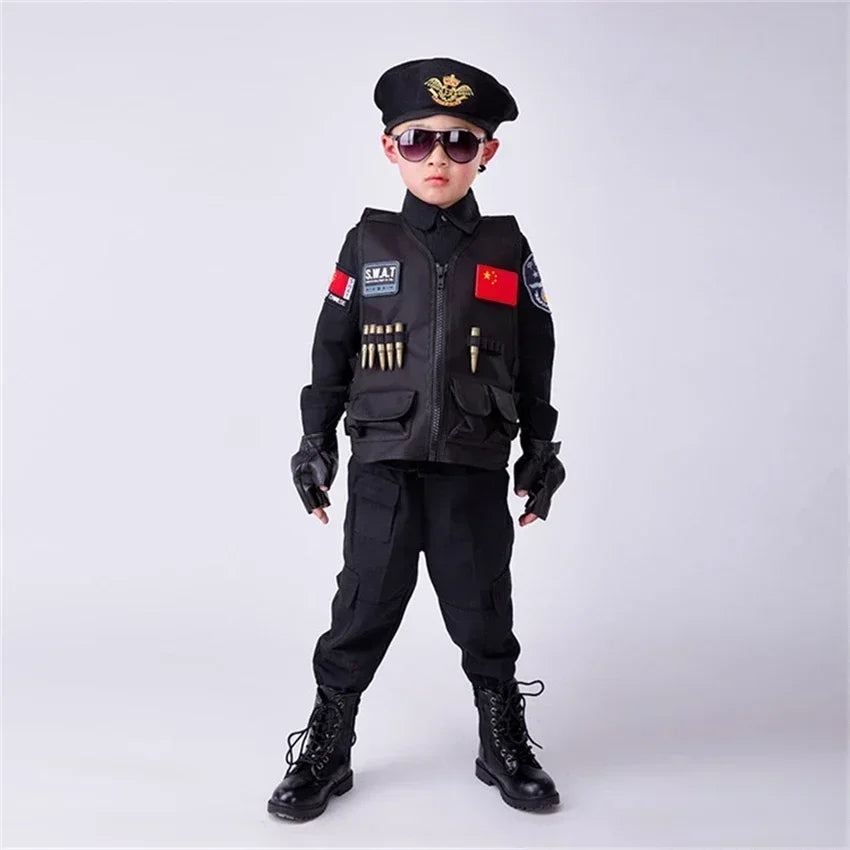 Déguisement Policier Accessoirisé Garçon